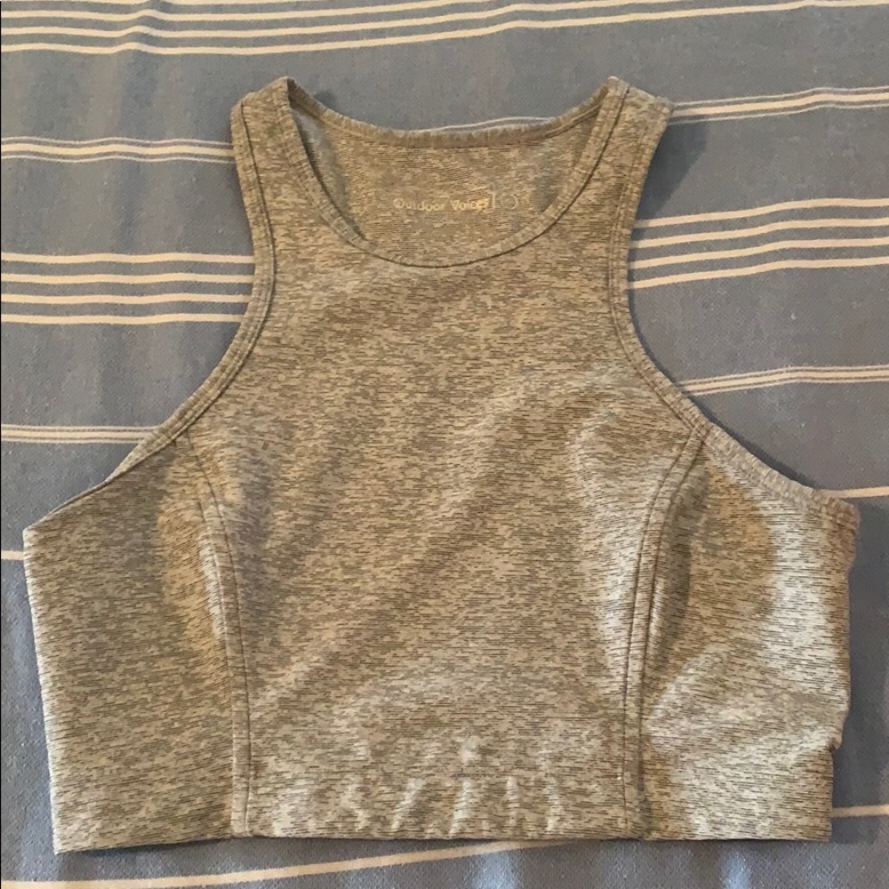 Outdoor voices Athena crop bra